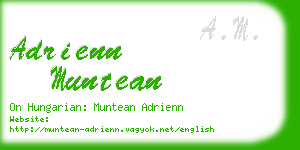 adrienn muntean business card